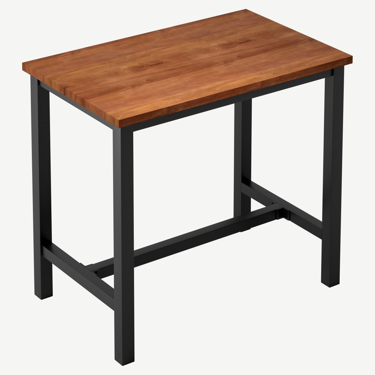 Bar Table オーク Oak Bar Table with Studio Wire Base | Apex