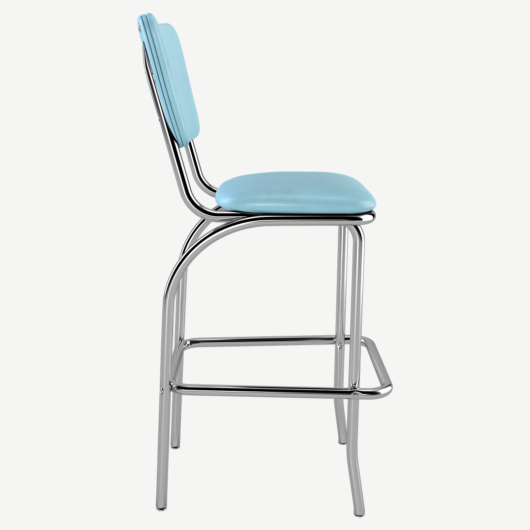 Retro Style Diner Bar Stool